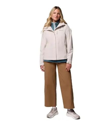 Women's Hikebound II Hooded Waterproof Jacket - Dark Stone - COLUMBIA (1)