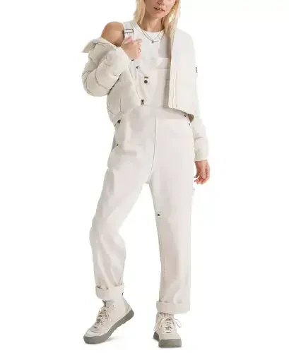 Women's Hydrenalite Hooded Down Jacket-White Dune - THE NORTH FACE (1)