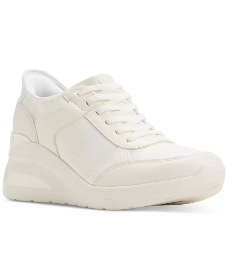 Women's Iconistep Lace-Up Wedge Jogger Sneakers - White - 1