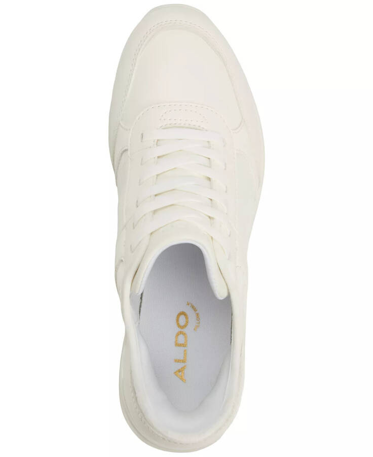 Women's Iconistep Lace-Up Wedge Jogger Sneakers - White - 4