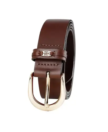 Women's Signature Leather Jean Belt - Tan - 2