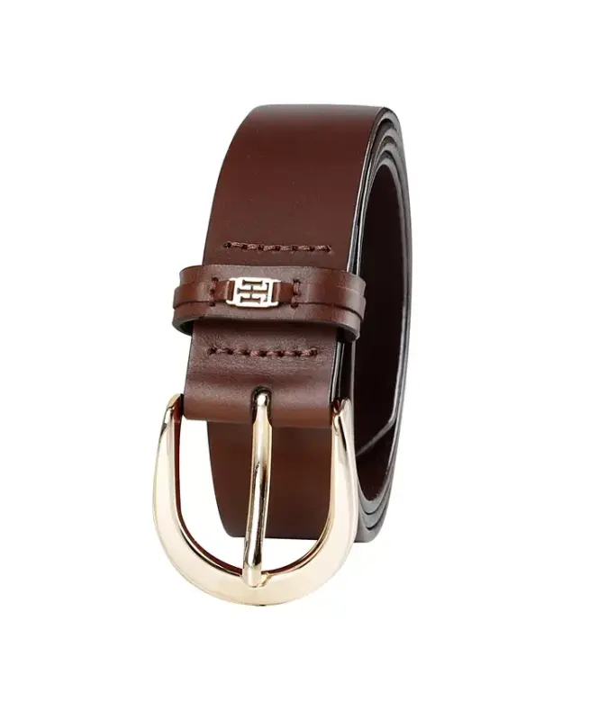 Women's Signature Leather Jean Belt - Tan - 2