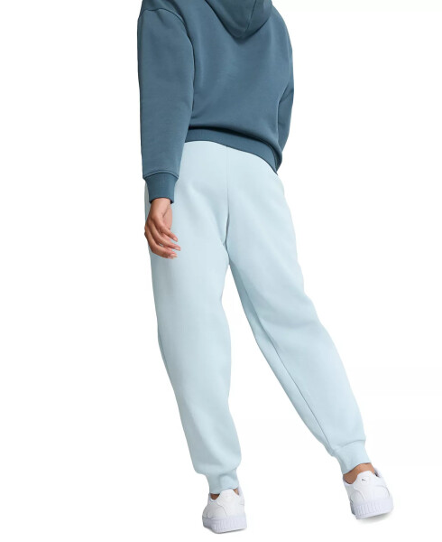 Kadın İşlemeli Logolu Polar Sweatshirt Jogger'lar Frosted Dew - 2