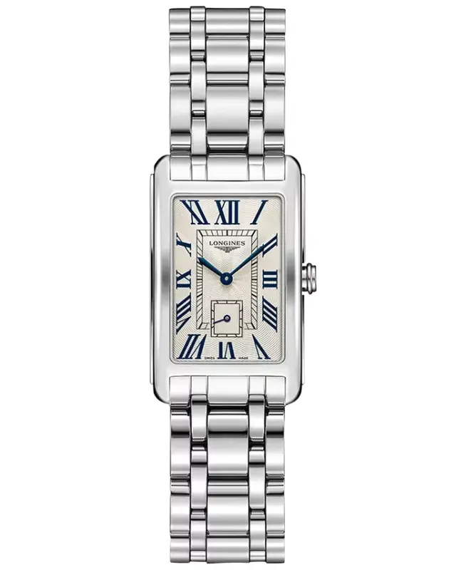 Women's Swiss Dolcevita Stainless Steel Bracelet Watch 23x37mm L55124716 - No Color - LONGINES