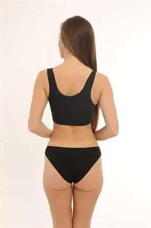 Kadın İz Yapmayan Dikişsiz Lazer Kesim Külot 3'lü Paket Karışık Renkli - 15