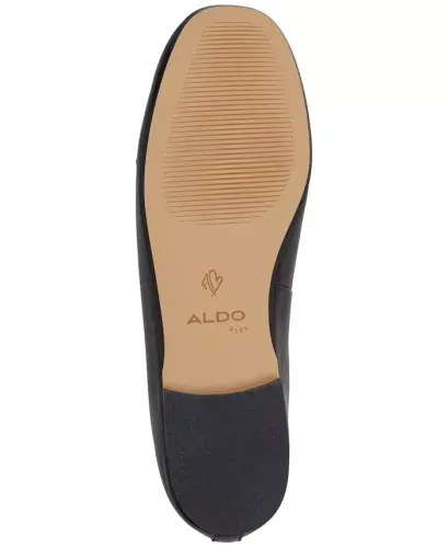 Women's Joselie Bow-Trim Ballerina Flats - Black - 5
