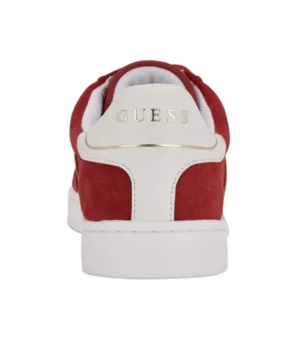 Women's Jrone Lace-Up Low Profile Court Sneakers - Red - 3