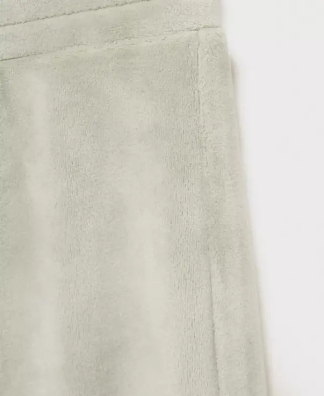 Women's Velour Soft Touch Pants - Aqua Green - 5