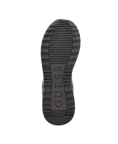 Kadlin Logo Detailed Retro Lace-Up Sneakers - Black Logo Multi - 5