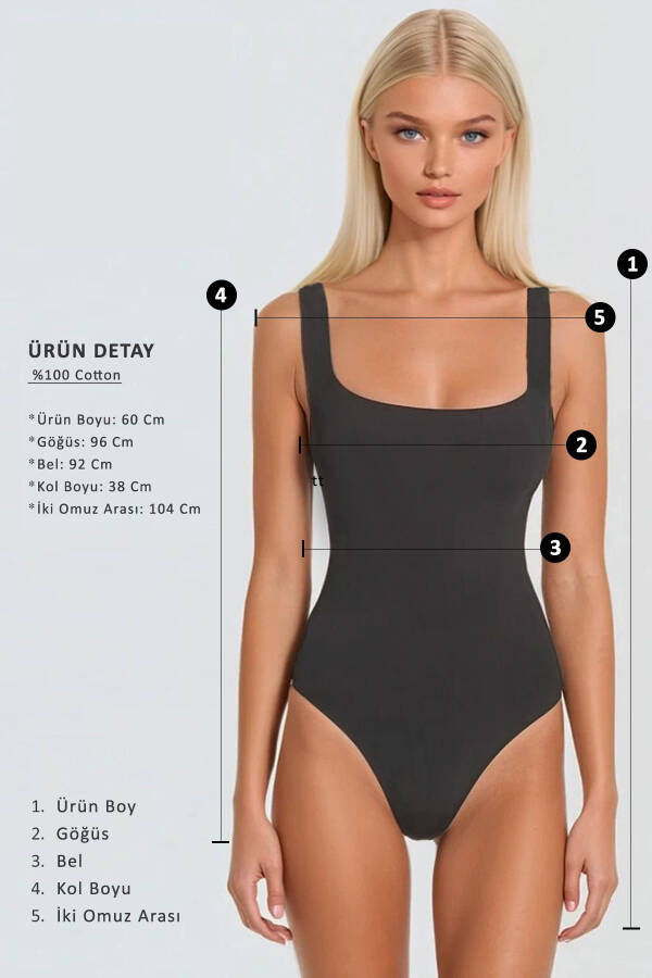 Kadın Kahverengi Gizli Patlı Balon Kol Basic Poplin Gömlek ALC-X9654-KAHVERENGİ - 5