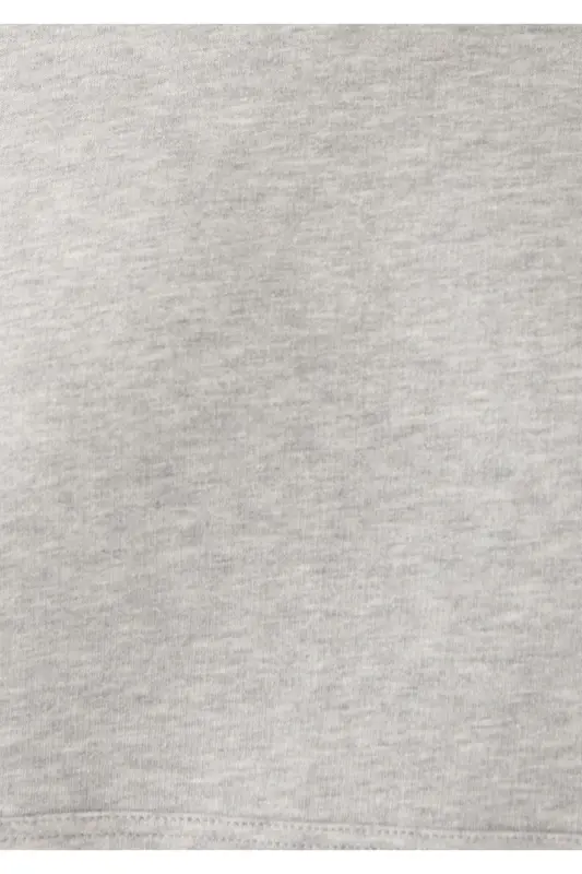 Kadın Kapüşonlu Gri Basic Sweatshirt 167299-82816 - Gri-82816 - 6