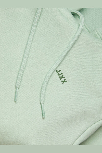 Kadın Kapüşonlu Logo Baskılı Sweatshirt - 5