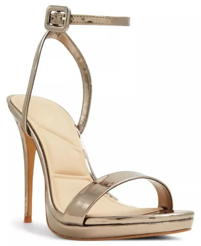 Women's Katelina Two-Piece Stiletto Sandals-Pewter - ALDO