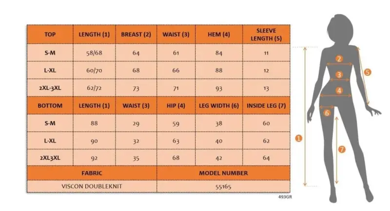 Kadın Kısa Kollu Bisiklet Yaka Viskon Iki Iplik Bluz Ve Pantolon Ikili Takım - 7