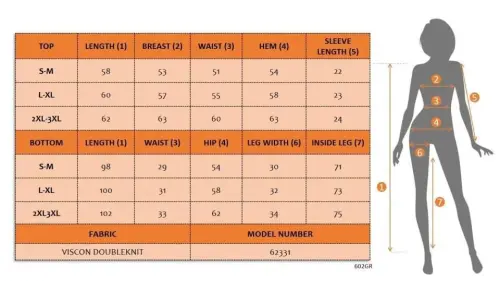 Kadın Kısa Kollu Bisiklet Yaka Viskon Iki Iplik Bluz Ve Pantolon Ikili Takım - 6