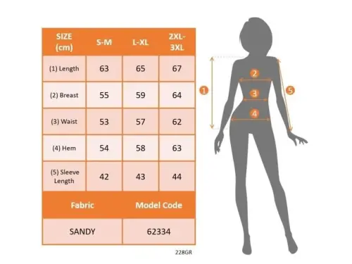 Kadın Kısa Kollu önden şerit Detaylı Desenli Sandy Bluz - 7