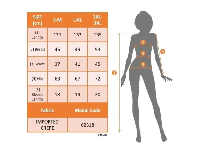 Kadın Kısa Kollu V Yakalı Pileli Uzun Janjan Krep Elbise - 5