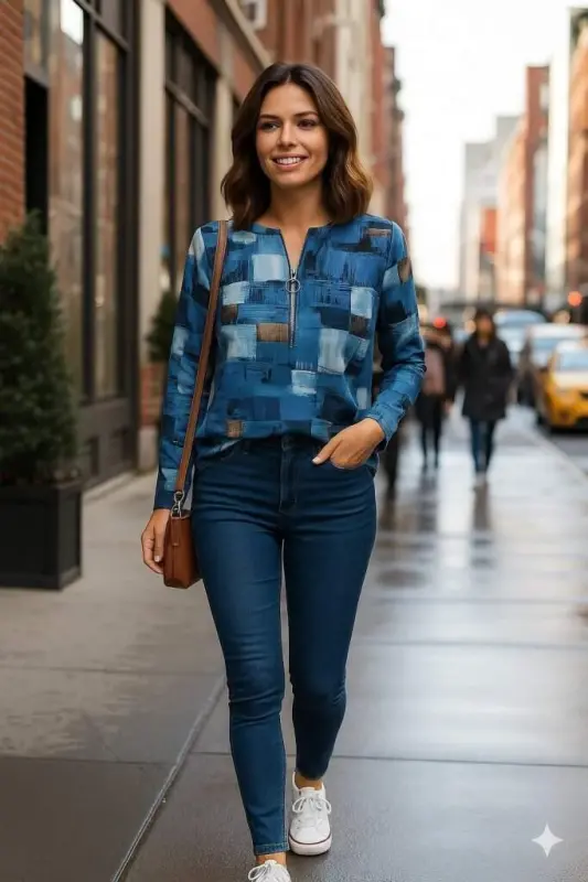 Kadın Kısa Kollu V Yakalı Pileli Uzun Janjan Krep Elbise - 9