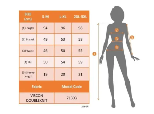 Kadın Kısa Kollu V Yakalı Yanlardan Yırtmaç Ve Düğmeli Viskon Iki Iplik Elbise - 4