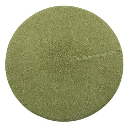 Sydbecs Beret Hats for Women Girls, Reversible French Berets Hat Solid Color Style - 2