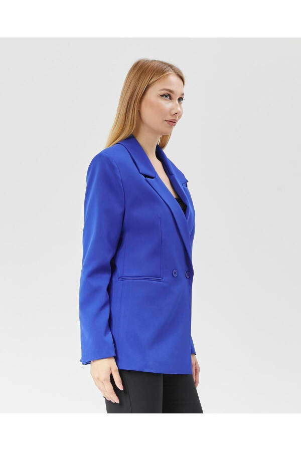 Kadın Klasik Blazer Vintage Ceket SAKS - 5