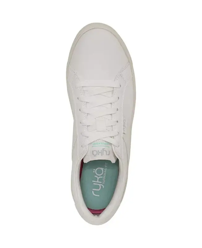 Women's Viv Classic Oxfords - White Leather/Faux Leather - 4