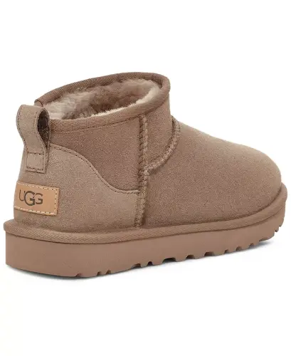 Women's Classic Ultra Mini Booties-Caribou - 3