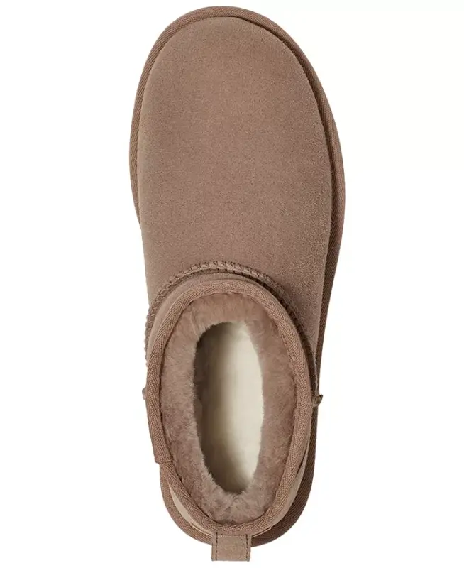 Women's Classic Ultra Mini Booties-Caribou - 4