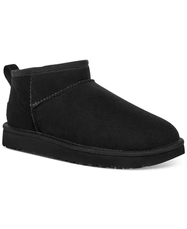 Women's Classic Ultra Mini Booties - Black - 1