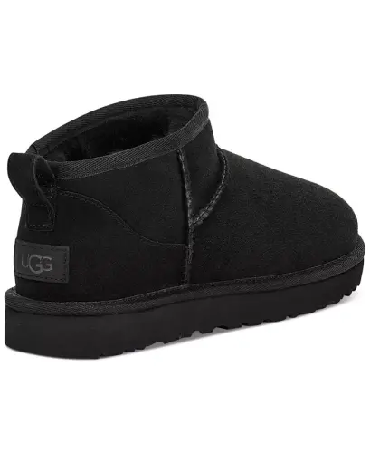 Women's Classic Ultra Mini Booties - Black - 3