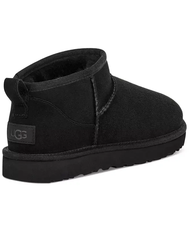 Women's Classic Ultra Mini Booties - Black - 3