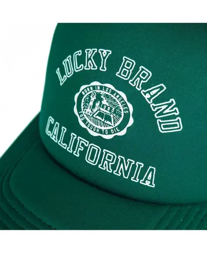 Women's Collegiate Trucker Hat - Green - 3