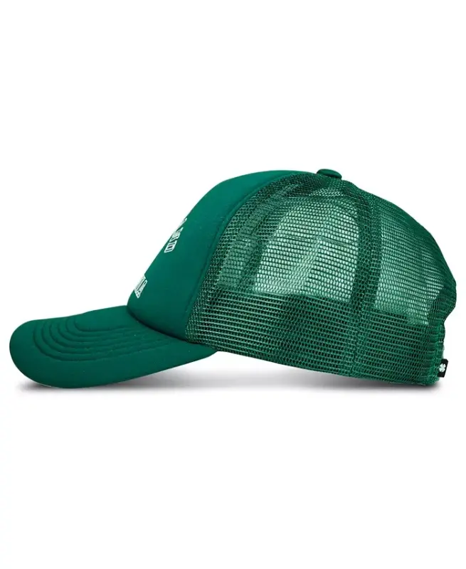 Women's Collegiate Trucker Hat - Green - 4