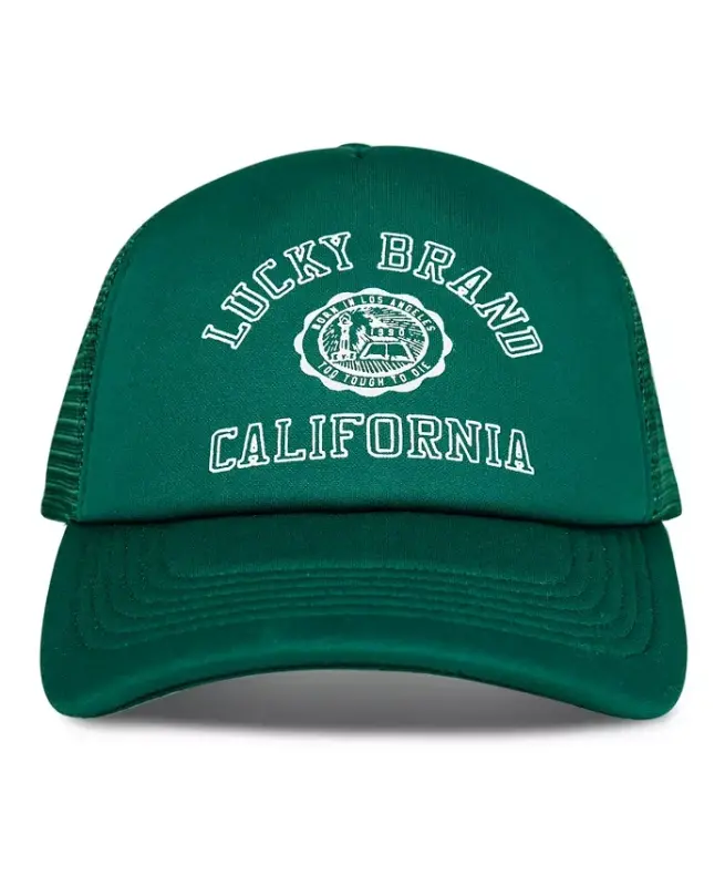 Women's Collegiate Trucker Hat - Green - 6