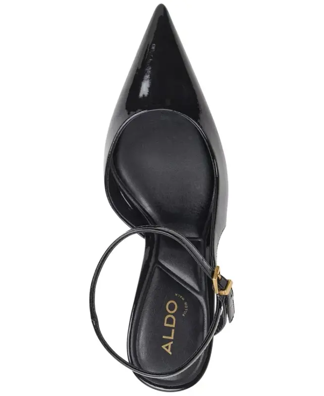 Women's Kymmberly Strappy Pointed-Toe Pumps - Black - 4