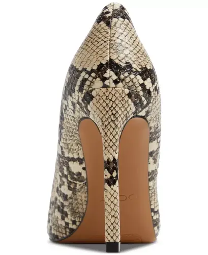 Women's Lala Pointed Toe Pumps - Snake - 3