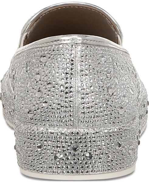 Kadın Lenna Slip-On Süslenmiş Spor Ayakkabıları, Modazone Silver Bling İçin Oluşturuldu - 3