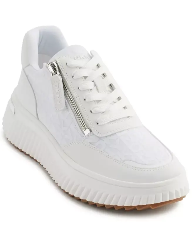 Women's Lissa Logo Platform Sneakers - Bright White - 1