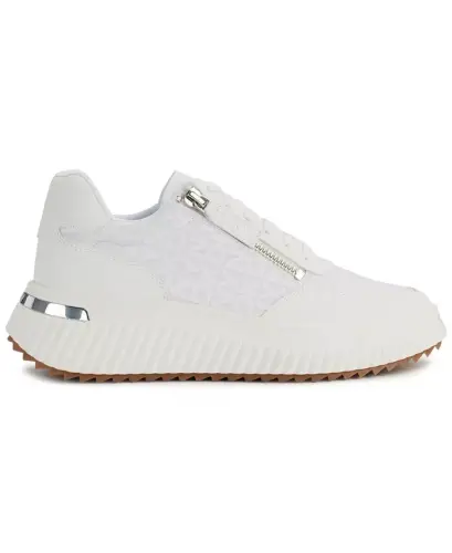 Women's Lissa Logo Platform Sneakers - Bright White - DKNY (1)