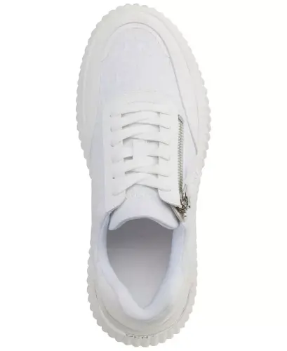 Women's Lissa Logo Platform Sneakers - Bright White - 5