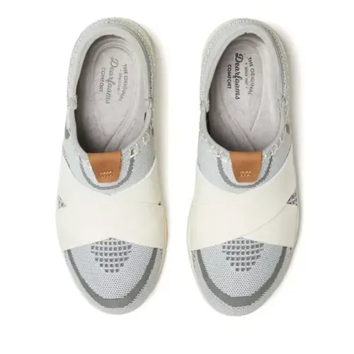 Women's Livie X Strap Knit Trainer Sneaker - Light grey - 7