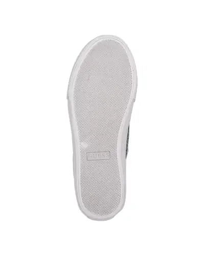 Women's Loven Low Profile Lace-Up Sneakers - White/Ocean Leopard - 5