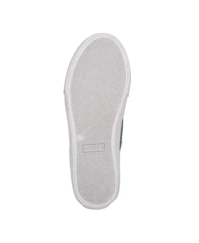 Women's Loven Low Profile Lace-Up Sneakers - White/Ocean Leopard - 5