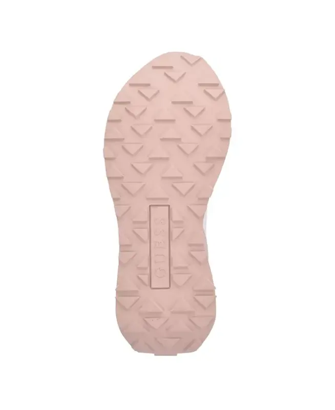 Women's Luchia Fashion Forward Chunky Bottom Sneakers - White/Pink - 5