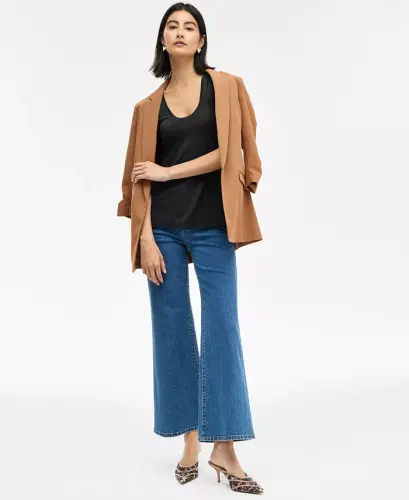 Women's Luxe Scoop-Neck Tank Top, Exclusively at Modazone - 2