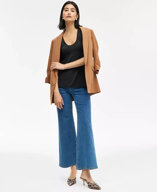 Women's Luxe Scoop-Neck Tank Top, Exclusively at Modazone - 2