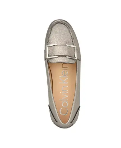 Women's Lydia Slip-On Loafers-Pewter - 4