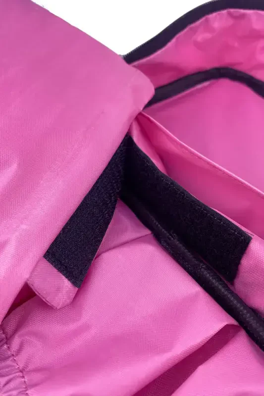 Kadın Makyaj Fırçası Sütyen Saklama Ve Iç Çamaşırı Düzenleyici Pembe Makyaj Çantası-Pembe - 5