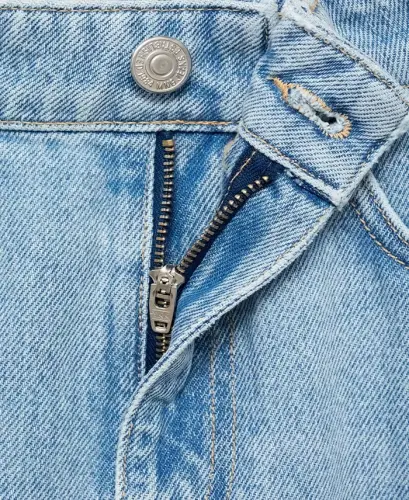 Women's Matilda Medium-Rise Straight-Fit Jeans - Light Blue - 2