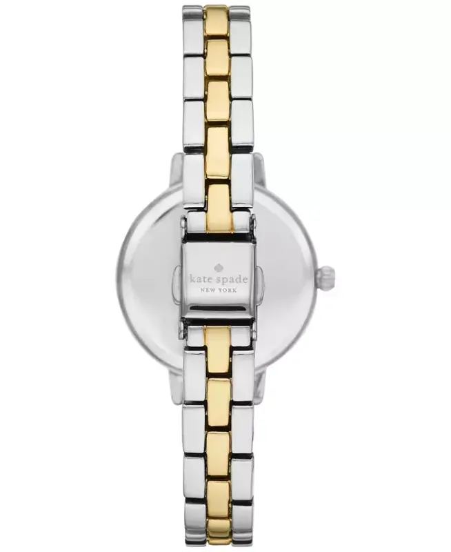 Women's Metro Two-Tone Stainless Steel Bracelet Watch 30mm - Gold - 3